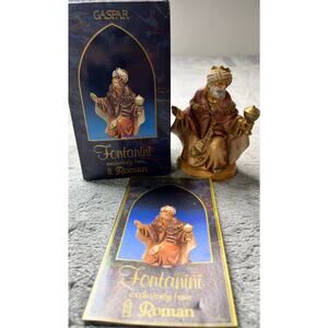 ROMAN FONTANINI‎ HEIRLOOM NATIVITY 5" - GASPAR - KING W/ FRANKINCENSE - #72515